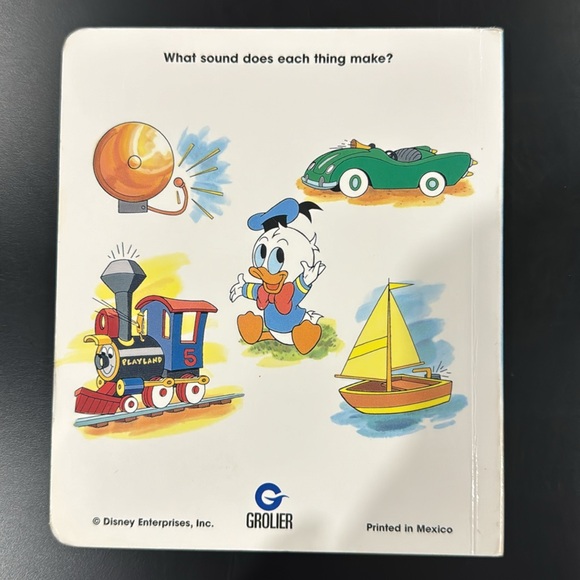Disney: Baby Donald Goes to Playland - Hardcover Children’s Board Book - Picture 2 of 6